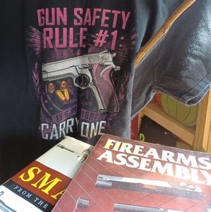 Two Books & Tee Shirt